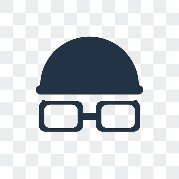 Tolvaj vector icon elszigetelt átlátszó háttér, tolvaj logo tervezés — Stock Vector