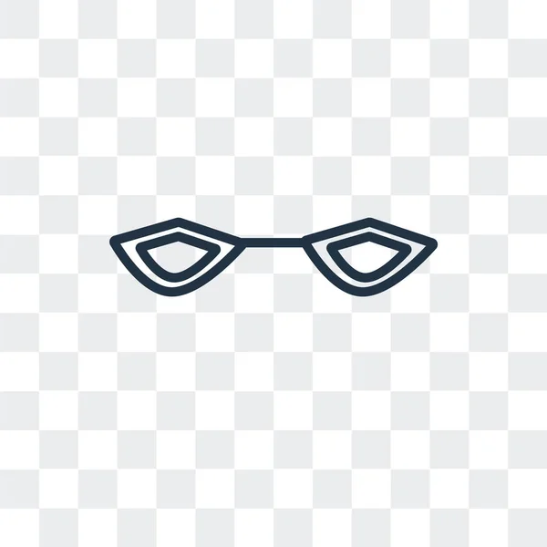 Robin vector icono aislado sobre fondo transparente, Robin logo design — Vector de stock