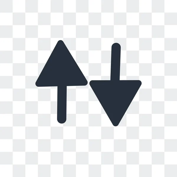 Exportar icono de flecha vectorial aislado sobre fondo transparente, Exp — Vector de stock