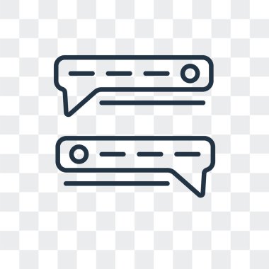 Saydam arka plan üzerinde iletişim logo tasarımı izole iletişim vektör simgesi