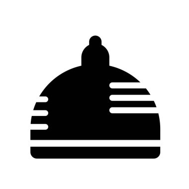 Akşam yemeği simge vektör izole üzerinde beyaz arka plan, akşam yemeği işareti, f