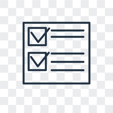 Ekose desenli vektör simgesi üzerinde şeffaf arka plan izole, logo tasarımı kontrol