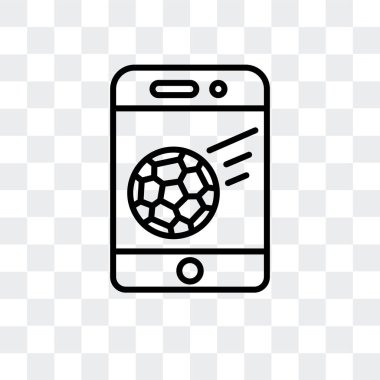 Saydam arka plan üzerinde telefon logo tasarımı izole telefon vektör simgesi