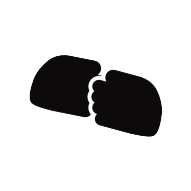 Beyaz arka plan üzerinde el sallamak izole el sallamak simge vektör 