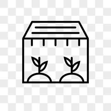 Saydam arka plan üzerinde ev logo tasarım izole House vektör simgesi