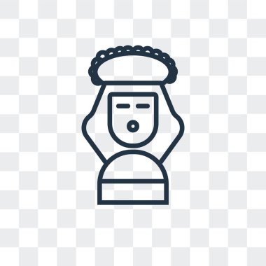 Saydam arka plan üzerinde Carol logo tasarımı izole Carol vektör simgesi