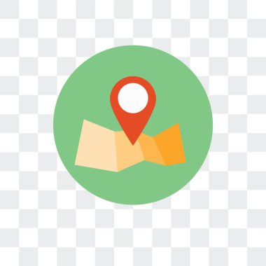 Haritalar ve şeffaf arka plan üzerinde M izole bayrakları vektör simgesi