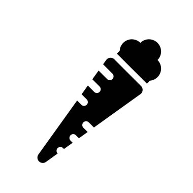 Havuç simge vektör izole beyaz arka plan, havuç işareti, f