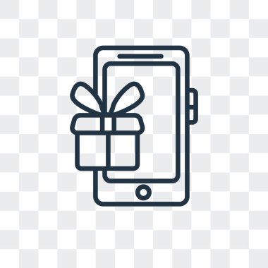 Saydam arka plan üzerinde dilek logo tasarımı izole dilek vektör simgesi