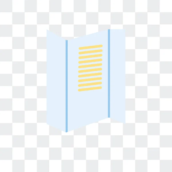 Icono de vector de líneas de texto aislado en fondo transparente, Texto — Vector de stock