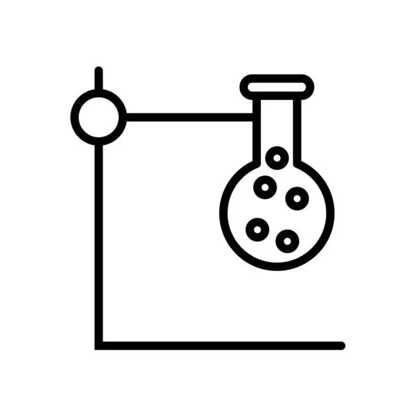 Chemie Icon Vektor isoliert auf weißem Hintergrund, Chemie si — Stockvektor