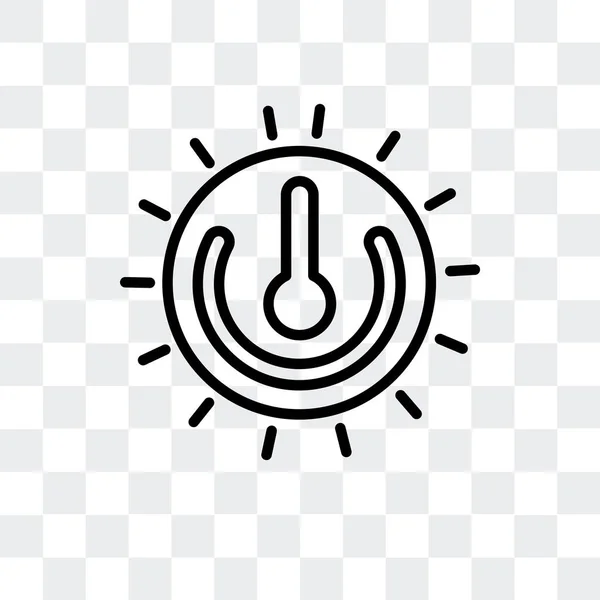 Stromvektorsymbol isoliert auf transparentem Hintergrund, Power-Logo-Design — Stockvektor
