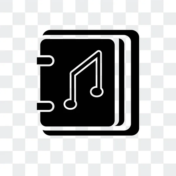 Audiolibro icono vectorial aislado sobre fondo transparente, Audiob — Vector de stock
