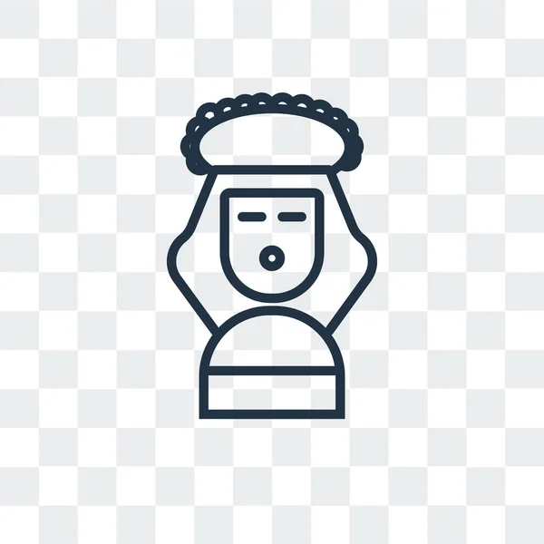 Sternsinger-Symbol isoliert auf transparentem Hintergrund, Sternsinger-Logo-Design — Stockvektor