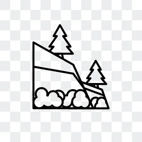 Векторні значки геології ізольовані на прозорому фоні, дизайн логотипу геології — стоковий вектор
