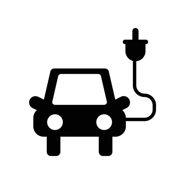 Auto-Icon-Vektor isoliert auf weißem Hintergrund, Autoschild, dunkles Pi — Stockvektor