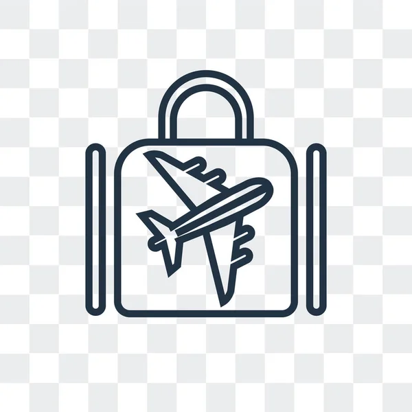 Duty free vector icon geïsoleerd op transparante achtergrond, Duty free logo ontwerp — Stockvector