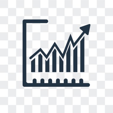 Saydam arka plan üzerinde grafik logo tasarımı izole grafik vektör simgesi