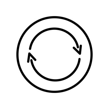 Beyaz arka plan üzerinde 360 derece izole 360 derece simge vektör