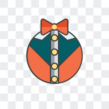 Saydam arka plan üzerinde Eleganc izole zerafet vektör simgesi