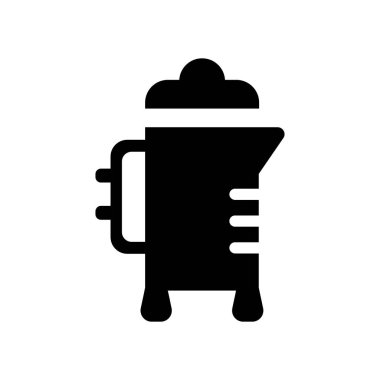 Kahve simge vektör izole beyaz arka plan, kahve işareti, f