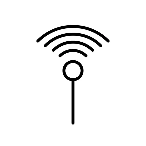 ネットワーク記号、白地に分離されたネットワークのアイコン ベクトル — ストックベクタ