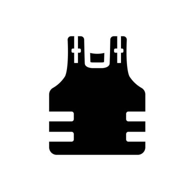 Kurşun geçirmez simgesi. Ordu ve savaş koleksiyonundan beyaz arka plan üzerinde trendy kurşun geçirmez logo kavramı. Web uygulamaları, mobil uygulamalar ve basılı medya kullanım için uygundur..