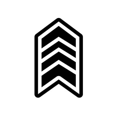 köşeli çift ayraç simgesi. Trendy köşeli çift ayraçları logo kavramı ordu ve savaş koleksiyonundan beyaz arka plan üzerinde. Web uygulamaları, mobil uygulamalar ve basılı medya kullanım için uygundur..