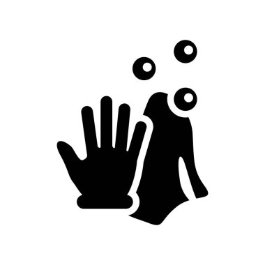 Temiz simgesi. Trendy temiz logo kavramı koleksiyonu temizlik üzerinden beyaz arka plan üzerinde. Web uygulamaları, mobil uygulamalar ve basılı medya kullanım için uygundur..