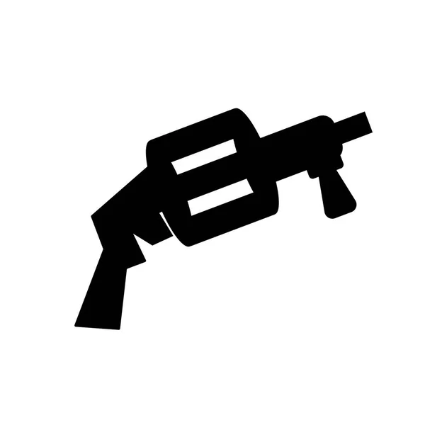 Grenade Launcher Pictogram Trendy Granaatwerper Logo Concept Witte Achtergrond Uit — Stockvector