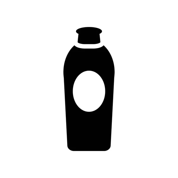 Ícone Creme Conceito Logotipo Creme Moda Fundo Branco Coleção Limpeza — Vetor de Stock