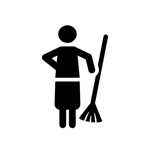 Sweep Icon Trendy Sweep Logo Concept White Background Cleaning Collection — Stock Vector