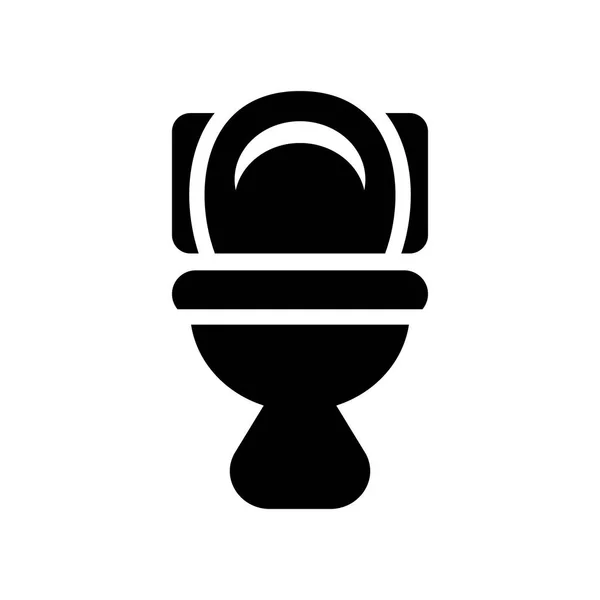 Toiletten Symbol Trendiges Toiletten Logo Konzept Auf Weißem Hintergrund Aus — Stockvektor