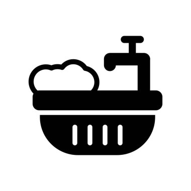 Su emmek simgesi. Trendy su emmek logo kavramı koleksiyonu temizlik üzerinden beyaz arka plan üzerinde. Web uygulamaları, mobil uygulamalar ve basılı medya kullanım için uygundur..