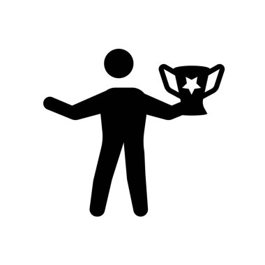 harika insan kutsal kişilerin resmi. Trendy harika insan logo kavramı duygular koleksiyonundan beyaz arka plan üzerinde. Web uygulamaları, mobil uygulamalar ve basılı medya kullanım için uygundur..