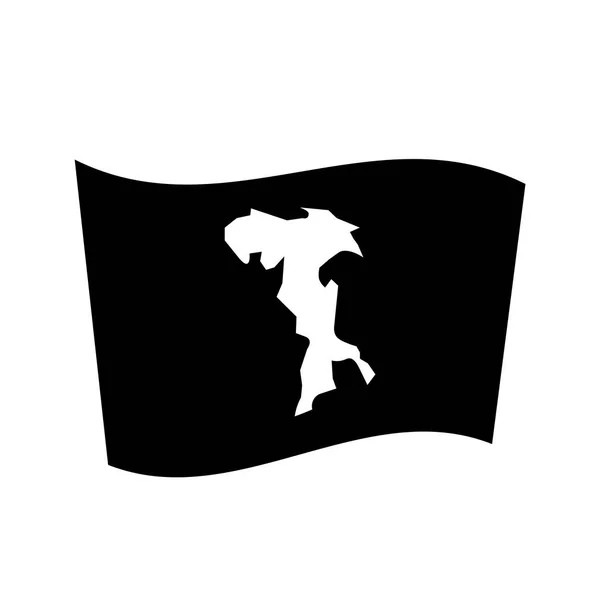 Het Pictogram Van Vlag Van Italië Trendy Italië Vlag Logo — Stockvector