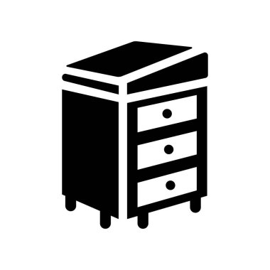 Davenport simgesi. Mobilya ve ev koleksiyonundan beyaz arka plan üzerinde trendy Davenport logo kavramı. Web uygulamaları, mobil uygulamalar ve basılı medya kullanım için uygundur..