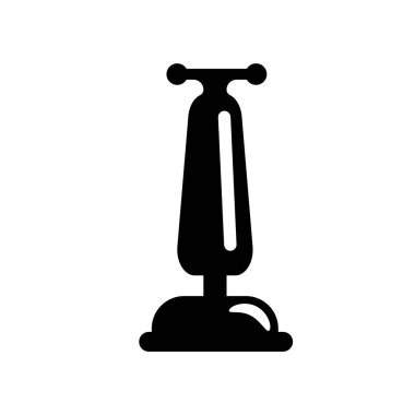 Halı sweeper simgesi. Trendy halı sweeper logo kavramı mobilya ve ev koleksiyonundan beyaz arka plan üzerinde. Web uygulamaları, mobil uygulamalar ve basılı medya kullanım için uygundur..