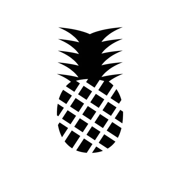 Значок Ананаса Концепция Логотипа Trendy Pineapple Белом Фоне Коллекции Фрукты — стоковый вектор