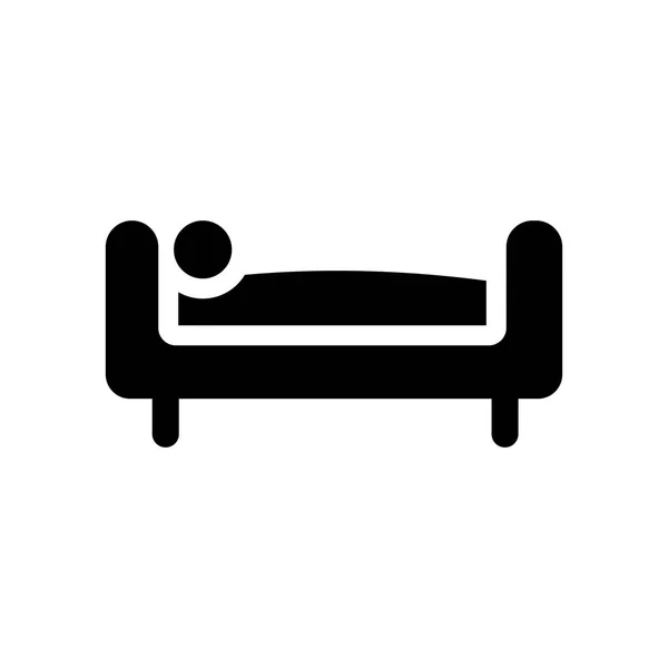 Dagbed Pictogram Trendy Daybed Logo Concept Witte Achtergrond Uit Collectie — Stockvector