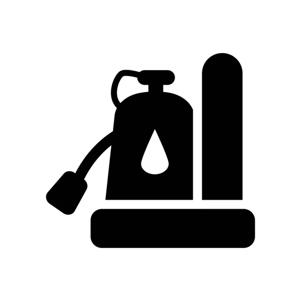 Sump Pump Icono Concepto Logotipo Trendy Sump Pump Sobre Fondo — Archivo Imágenes Vectoriales