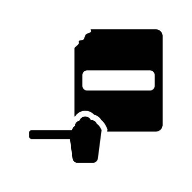 Deterjan doz simgesi. Trendy deterjan doz logo kavramı hijyen koleksiyonundan beyaz arka plan üzerinde. Web uygulamaları, mobil uygulamalar ve basılı medya kullanım için uygundur..