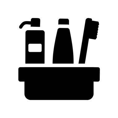 hijyen seti simgesi. Modaya uygun hijyen seti logo kavramı hijyen koleksiyonundan beyaz arka plan üzerinde. Web uygulamaları, mobil uygulamalar ve basılı medya kullanım için uygundur..