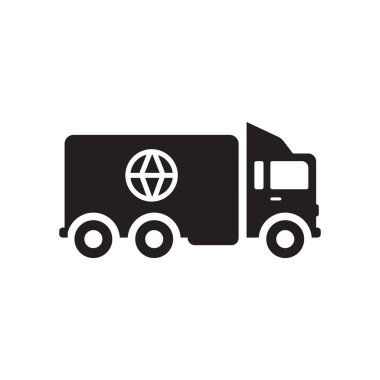 Kargo sigorta simgesi. Modaya uygun kargo sigorta logo kavramı sigorta koleksiyonundan beyaz arka plan üzerinde. Web uygulamaları, mobil uygulamalar ve basılı medya kullanım için uygundur..