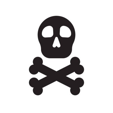 Ölüm simgesi. Trendy ölüm logo kavramı sigorta koleksiyonundan beyaz arka plan üzerinde. Web uygulamaları, mobil uygulamalar ve basılı medya kullanım için uygundur..