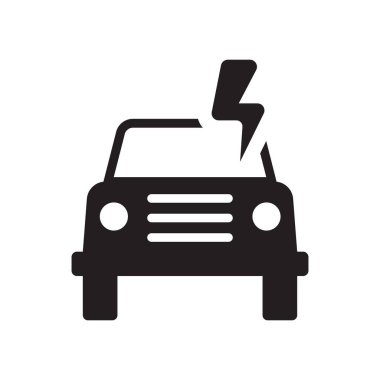 Sorun elektrik simgesi. Trendy sorun elektrik logo kavramı sigorta koleksiyonundan beyaz arka plan üzerinde. Web uygulamaları, mobil uygulamalar ve basılı medya kullanım için uygundur..