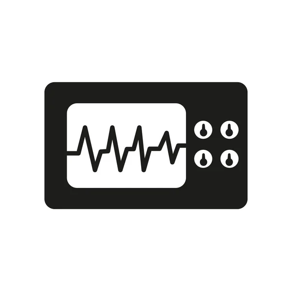 Elektrocardiogram Pictogram Trendy Elektrocardiogram Logo Concept Witte Achtergrond Uit Collectie — Stockvector