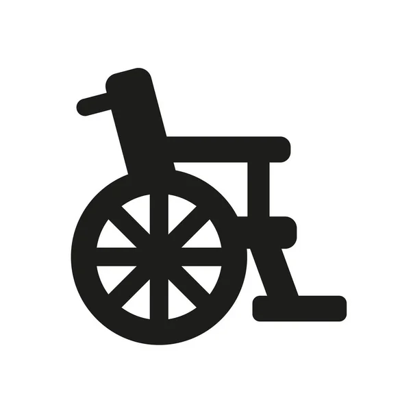 Значок Инвалидного Кресла Концепция Логотипа Trendy Wheelchair Белом Фоне Коллекции — стоковый вектор