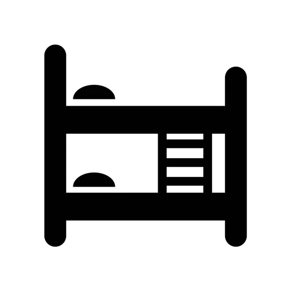 Stapelbed Pictogram Trendy Stapelbed Logo Concept Witte Achtergrond Uit Collectie — Stockvector