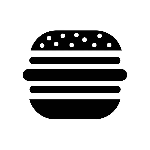 Icône Hamburger Concept Logo Hamburger Tendance Sur Fond Blanc Collection — Image vectorielle
